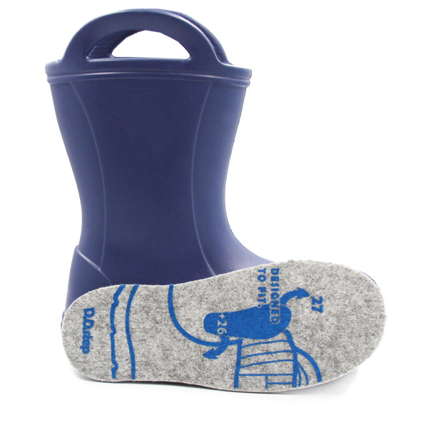 Kalosze Dla Chłopca Ocieplane DD STEP I106-42628