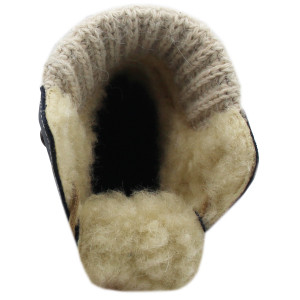 Buty Na Jesień Zimę Ocieplane Kozaki Sweterkowe Emel e 2540a-6