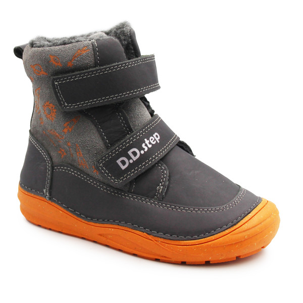 Buty Zimowe Dla Chłopca Ocieplane Wnętrze Kosmos DD STEP W071-42680AM