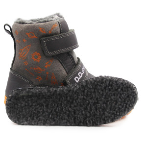 Buty Zimowe Dla Chłopca Ocieplane Wnętrze Kosmos DD STEP W071-42680AM