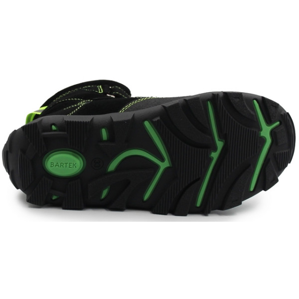 Młodzieżowe kozaki na zimę ocieplane wełną Bartek 88007-67