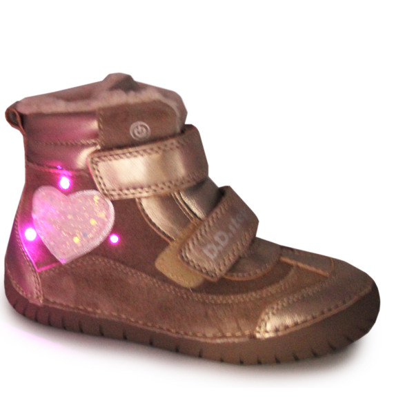 Buty Dla Dziewczynki Na Zimę LED DD STEP  W050-42707DM