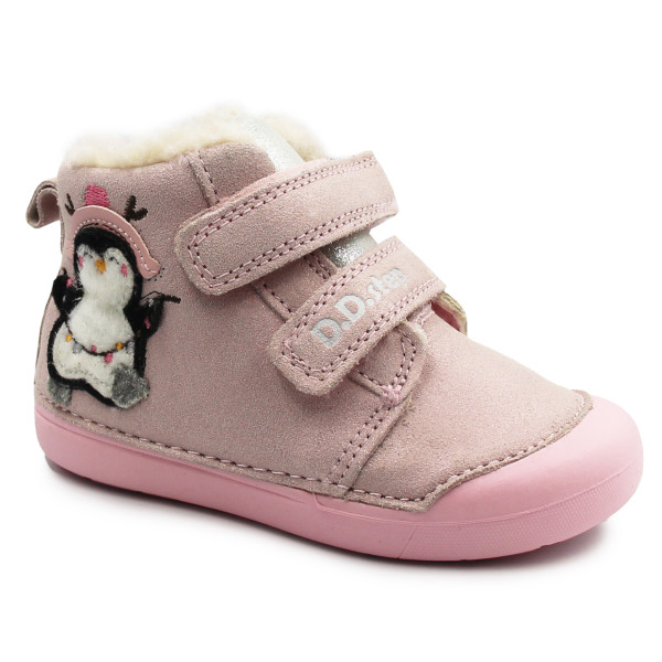 Buty Dla Dziewczynki Na Zimę Ocieplane DD STEP W066-42268A