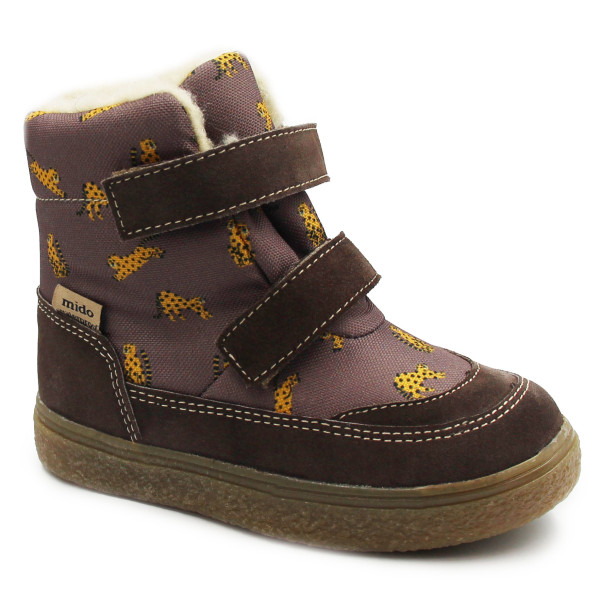 Buty Na Zimę Dziecięce Mido 22-40 Leopard