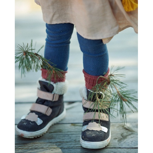 Buty Dla Dziewczynki Na Zimę Ocieplane Mido 22-07 32-07