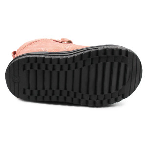 Buty Na Zimę Dla Dziewczynki Mido 42-27 Salmon-Brokat