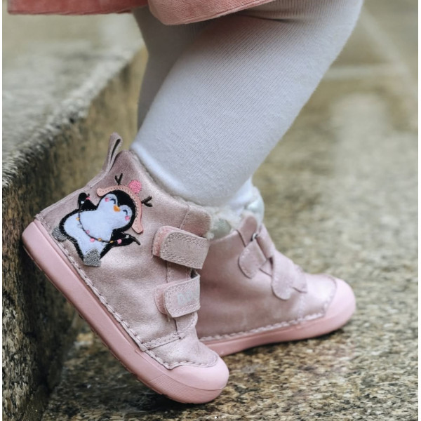 Buty Dla Dziewczynki Na Zimę Ocieplane DD STEP W066-42268A