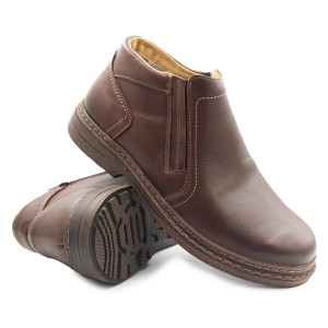 Eleganckie Buty Na Jesień Męskie Ocieplane Helios 886