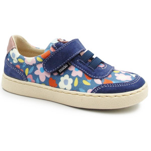 Trampki Dla Dziewczynki Półbuty Mido 30-61 Blue Bloom