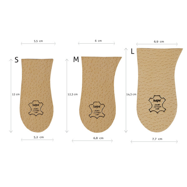 Wkładki Unoszące Stopę Kaps Topmed 3 cm
