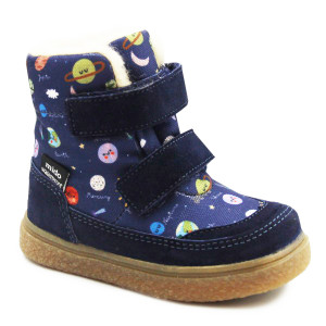 Ciepłe Buty Dla Chłopczyka Na Zimę Ocieplane Mido 22-40 Space Kosmos