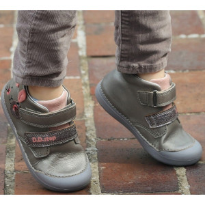 Buty na wiosnę dla dziewczynki DD Step s066-343A Dark Grey