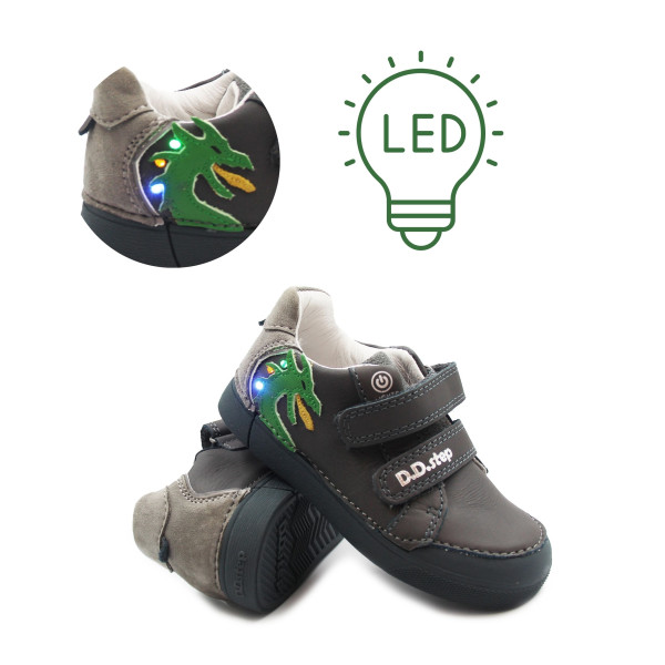 Buty Dla Chłopca Na Wiosnę LED DD STEP S068-51124M