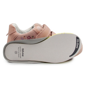 Buty Na Wiosnę Dla Dziewczynki Różowe LED DD STEP S068-51865M