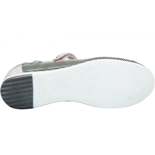 Eleganckie Balerinki Dziewczęce Zapinane Na Rzep Bartek T-88374/1G2 II gatunek