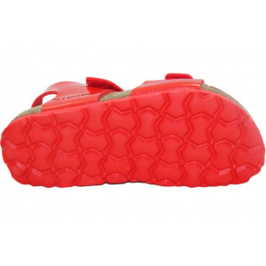 Czerwone Sandały Dla Dziewczynek Na Rzepy Genuins Jean Bio Charol Rojo II gatunek