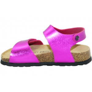 Różowe Dziewczęce Sandały Na Lato Genuins Jean Mirror Fucsia II gatunek