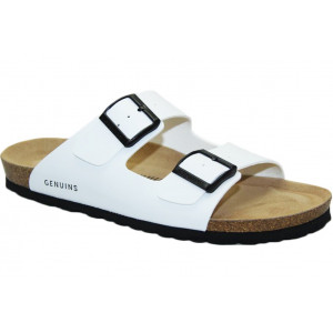 Białe Klapki Męskie Genuins...