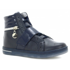 Granatowe Trampki Trzewiki...